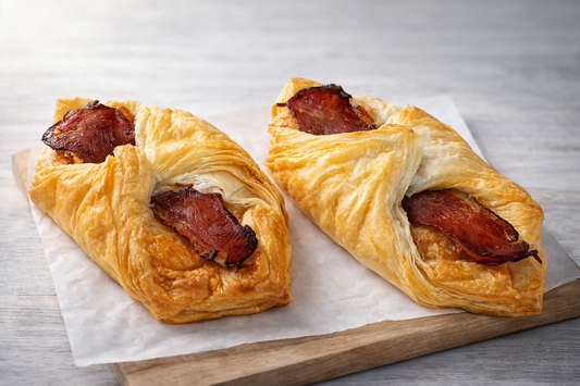 4 Turkey cheese turnovers